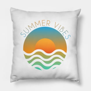 Summer vibes Pillow