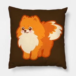 Kawaii Pomeranian Dog Pillow