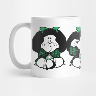 Mafalda Feminista Frases Humor Mugs Teepublic