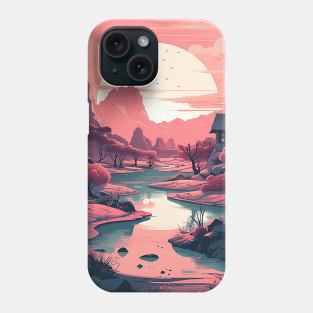 Distant Horizon Anime Style Landscap Phone Case