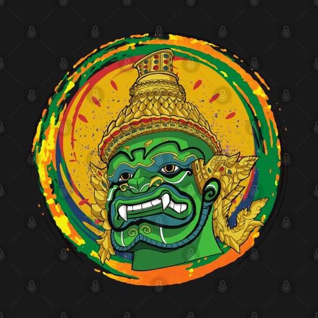 Green Giant of Thailand Yaksha by 4AprilShop