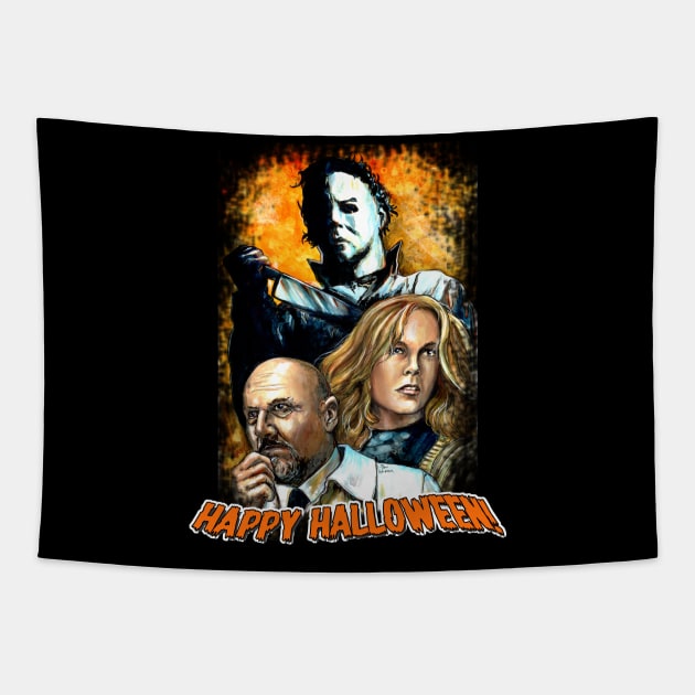 Happy Halloween! Tapestry by GDanArtist