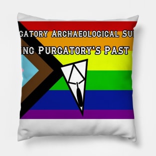 PAS Pride Text Pillow