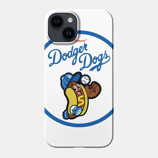 LA DODGERS DOG LOGO iPhone 13 Mini Case Cover