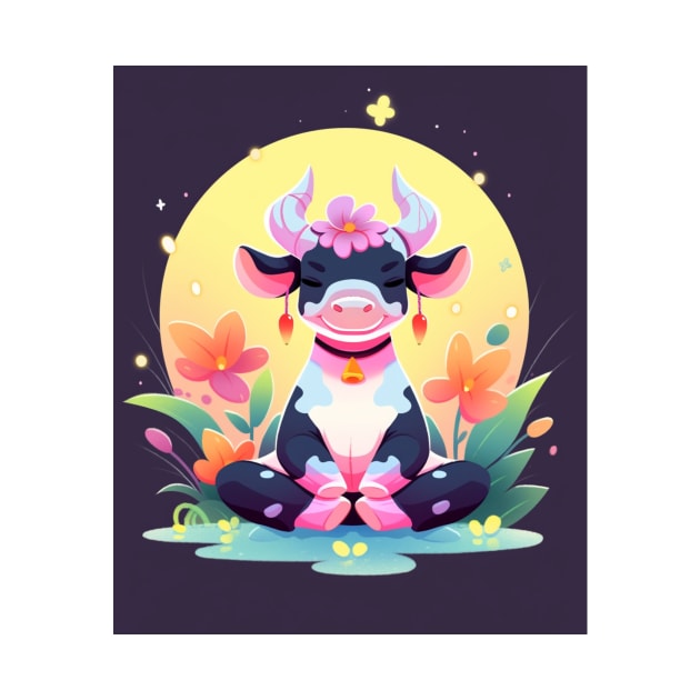 Cute Meditating by AdaMazingDesign