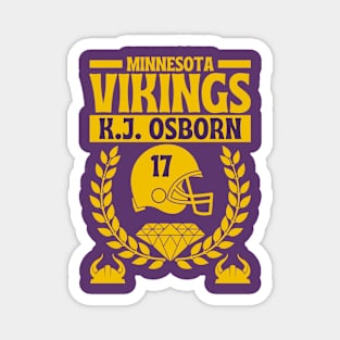 Minnesota Vikings K.J Osborn 17 Edition 2 Magnet