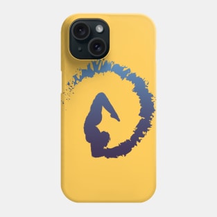 Yoga Pose Ink Phone Case