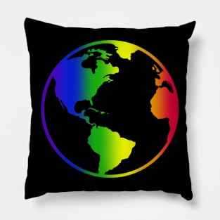 Rainbow Mother Earth Pillow