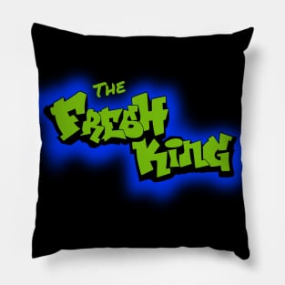 the fresh king, airbrushed style Pillow