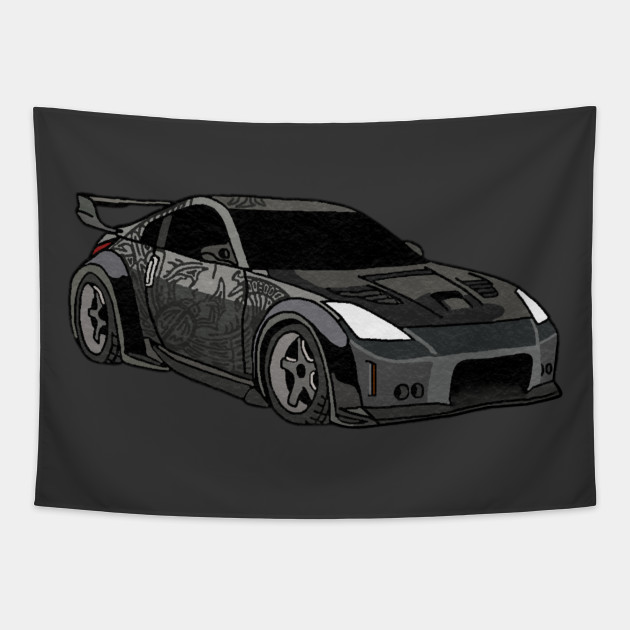 Fast And Furious 350z Nissan 350z Tapestry Teepublic