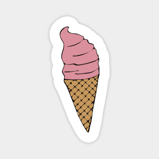 Ice cream. Magnet