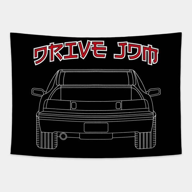 Drive JDM CRX Tapestry by cowyark rubbark