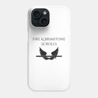 Fire & Brimstone Wings Phone Case