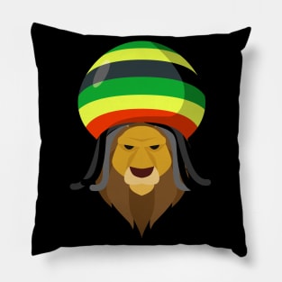 Rasta Lion Pillow