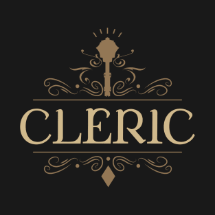 Cleric Character Class Tabletop RPG T-Shirt