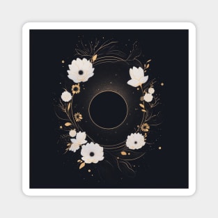 Galaxy Flowers Magnet