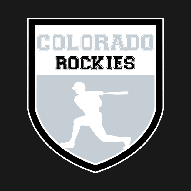 Colorado Rockies Fans - MLB T-Shirt by info@dopositive.co.uk