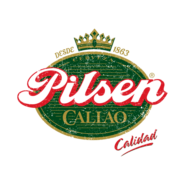 Pilsen Callo - vintage grunge design by verde