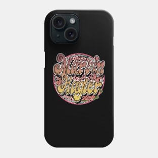 Graphic Proud Marvin Name Flower Birthday 70s 80s 90s Vintage Styles Phone Case
