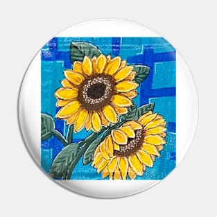 Sunflowers Pin