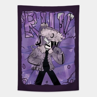 Fnf Ruv character Wall break Tapestry