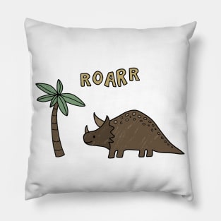 Dinosaur drawing Pillow