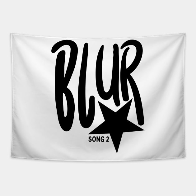 Blur vintage design Tapestry by Animals Project