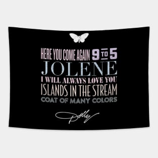 Here you come jolene Tapestry