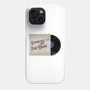 RETRO VINYL SINGING RAIN 50s Phone Case