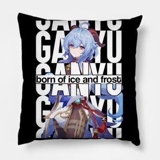 GANYU: born of ice and frost Genshin Impact Pillow