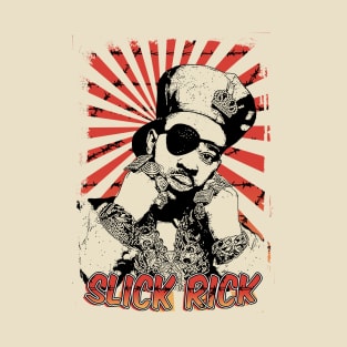 Slick Rick 80s Retro Vintage Aesthetic T-Shirt