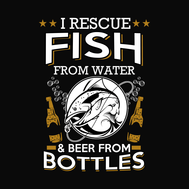 Rescue Fish & Beer by mooby21