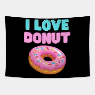 I Love Donut Tapestry