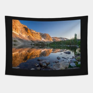 Morning at Lake Marie Tapestry