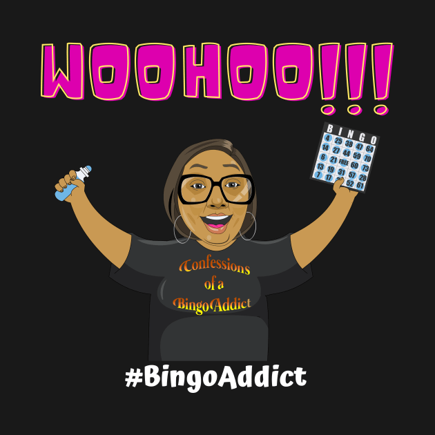 WooHoo Bingo Tee by Confessions Of A Bingo Addict