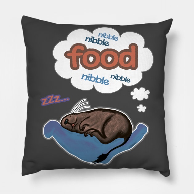 Dreamy degu Pillow by Mystical_Illusion