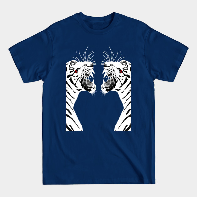 Disover Tiger White - Tigers - T-Shirt