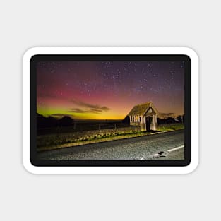 Aurora Borealis Northern Lights Over Nidderdale Yorkshire Dales 2581-A Magnet