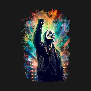 Revolutionary Spirit: Anonymous Fist of Freedom T-Shirt T-Shirt