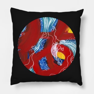 The Glacier under the Stars Pillow