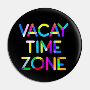 Vacay Time Zone Pin