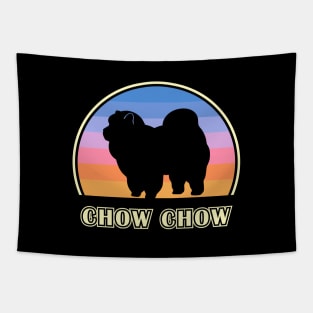 Chow Chow Vintage Sunset Dog Tapestry