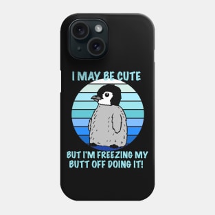 Cute baby Penguin being cute Phone Case