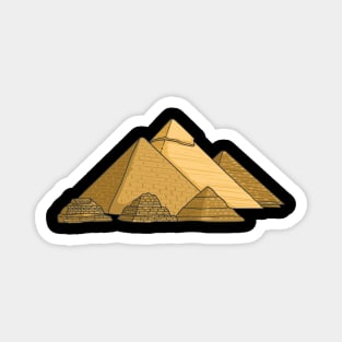 Ancient Egypt Great Pyramids History Pyramid Magnet