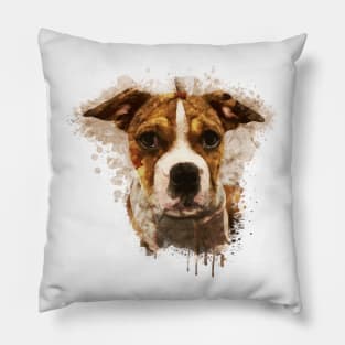 Boxer dog Pillow