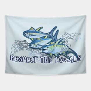 Respect the Locals Tapestry