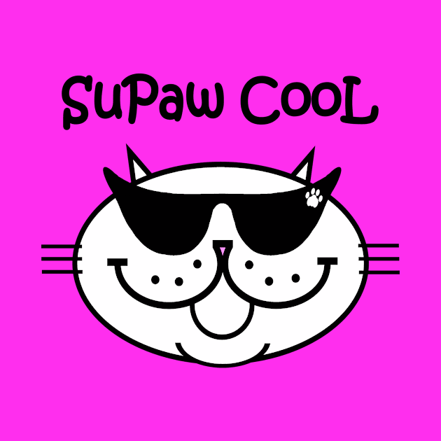 SuPaw CooL - WHITE CAT by RawSunArt