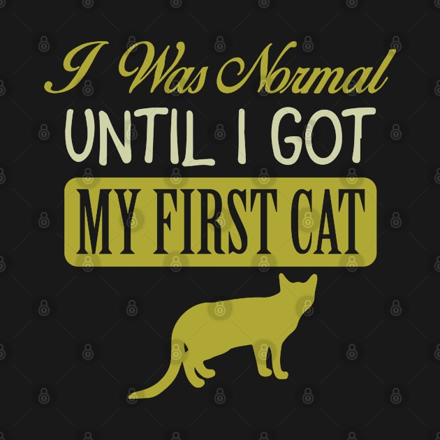 I Was Normal Until I Got My First Cat by pako-valor