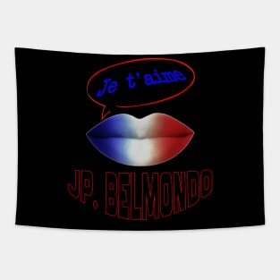 FRENCH KISS JE T'AIME JP. BELMONDO Tapestry