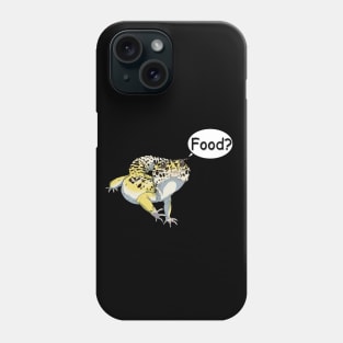 Leopard Gecko "Food?" Phone Case